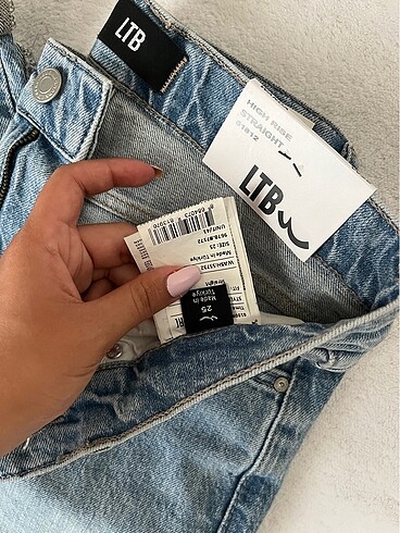 LTB LTB High Rise Straight jean
