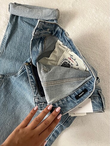s Beden mavi Renk LTB High Rise Straight jean