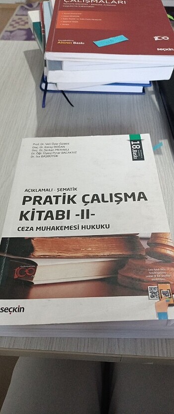 Ceza muhakemesi hukuku pratik çalışma kitabı 