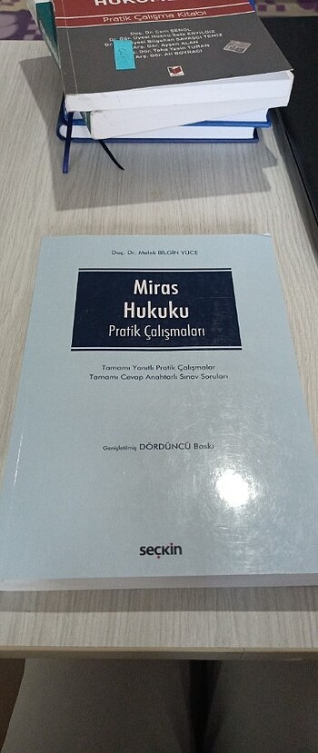 Miras hukuku pratik çalışma kitabı 