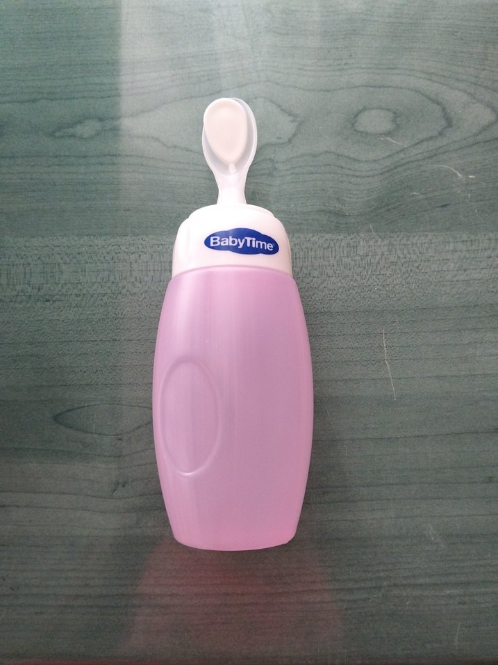 BabyTime Kaşıklı Bebek Biberonu. 6.aydan itibaren ek gıda için - Görsel 4