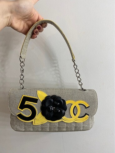 Chanel no:5 Camellia CC Mark Handbag