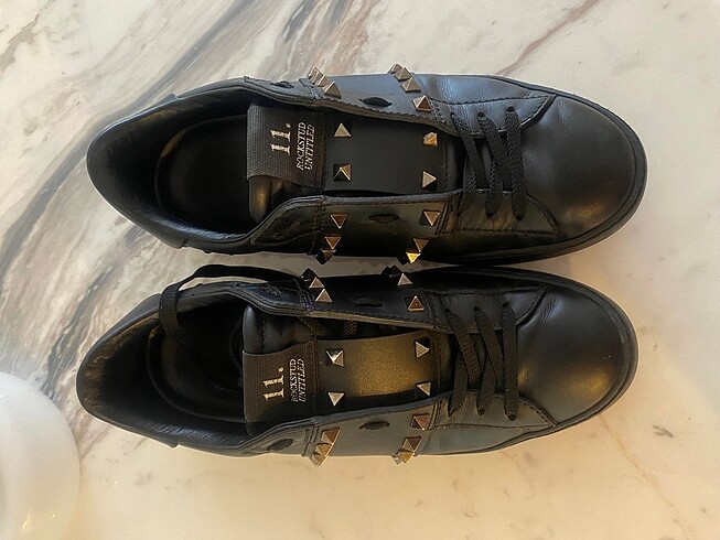 Valentino Rockstud Black Sneaker