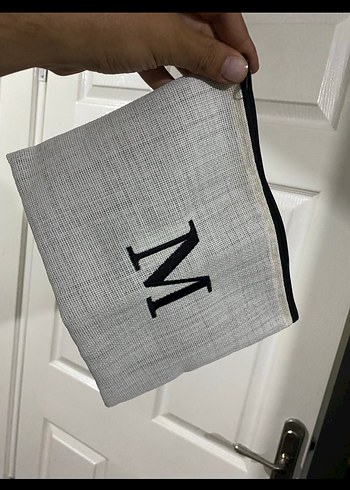 Minimalist Beyaz Kadın Clutch Çanta - Görsel 2