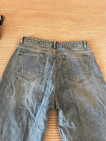 40 Beden mavi Renk Culotte Pantolon