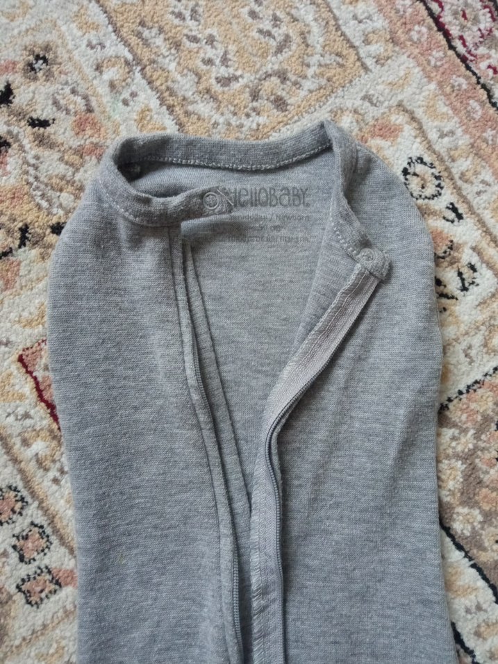 Gri Erkek Bebek 5'li Rahat Kıyafet Seti hellobaby - Görsel 2