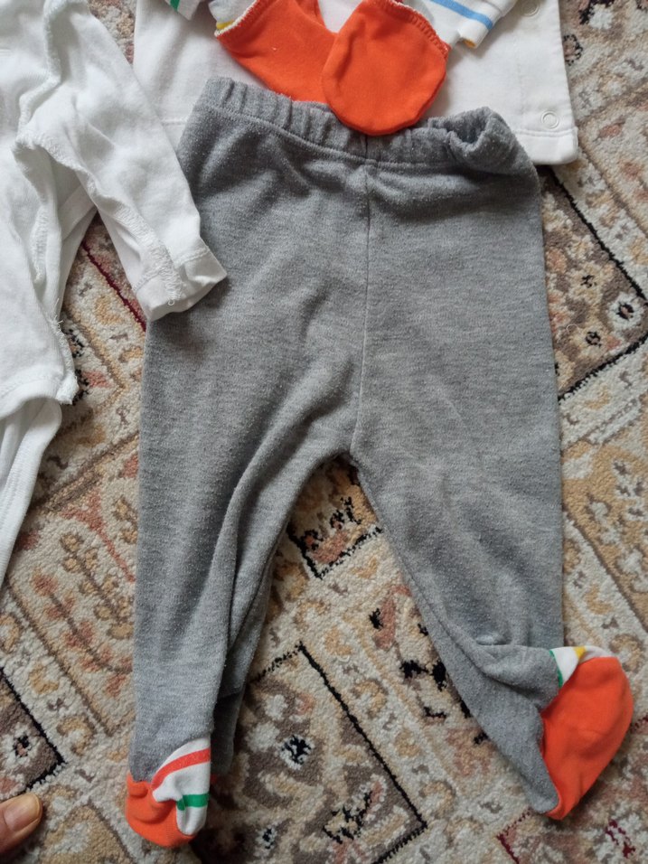 Gri Erkek Bebek 5'li Rahat Kıyafet Seti hellobaby - Görsel 4