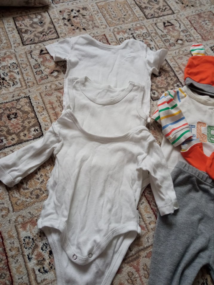 Gri Erkek Bebek 5'li Rahat Kıyafet Seti hellobaby - Görsel 5