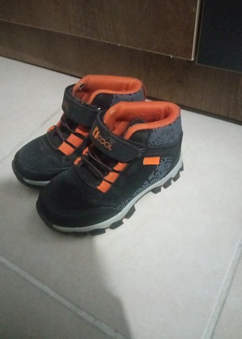 Turuncu Siyah Erkek Çocuk Spor Ayakkabı - Görsel 3