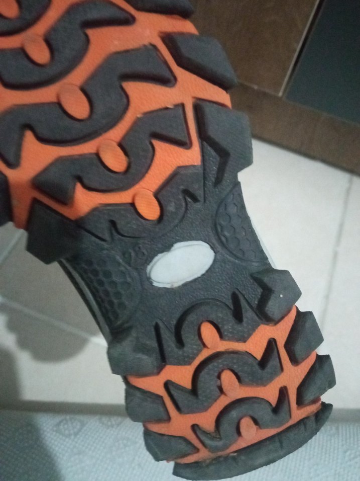 Turuncu Siyah Erkek Çocuk Spor Ayakkabı - Görsel 4