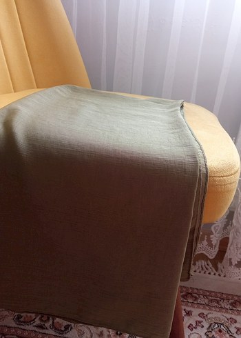 Kadın pamuklu eşarp - Görsel 3