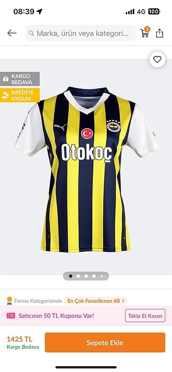 Fenerbahçe forması