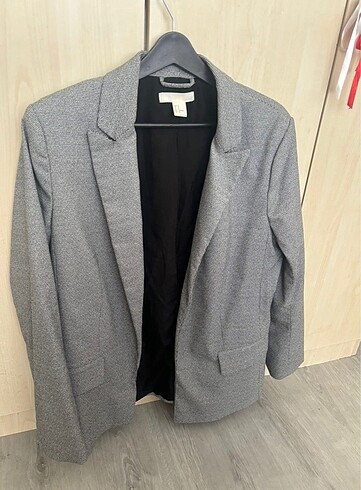 m Beden gri Renk H&M Blazer