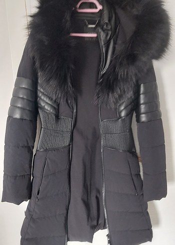 Guess Kadın Siyah Kışlık Mont