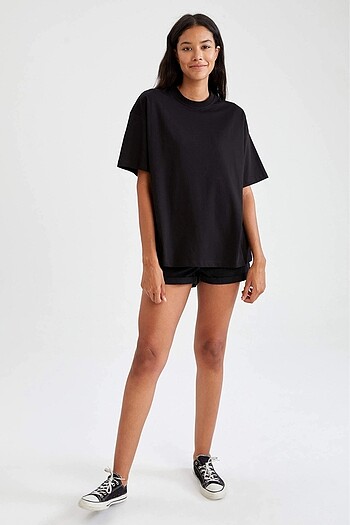 DearWish Unisex Siyah Tişört