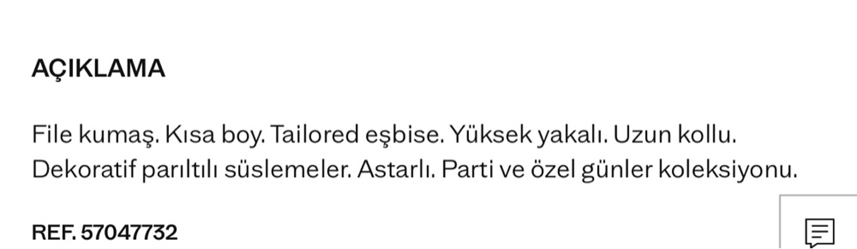 l Beden Yeni kullanılmadı