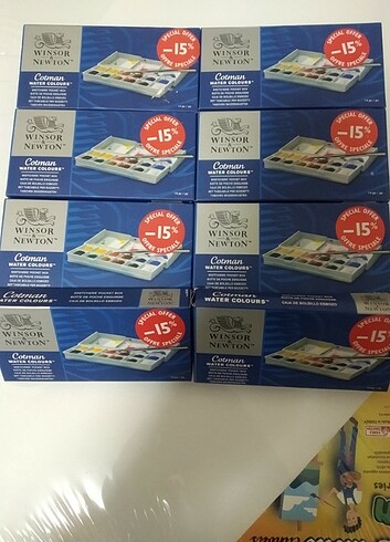 Winsor Newton 12 li suluboya