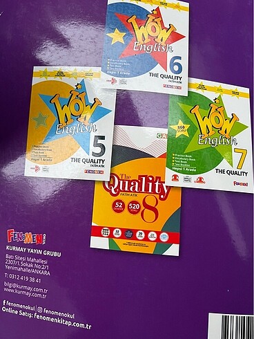 Yeni sıfır temiz Fenomen 8.sınıf İngilizce - Görsel 4