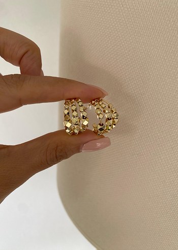 Zinci Detaylı Mini Altın Halka Küpeler Fiyatları değişiyor - Görsel 11