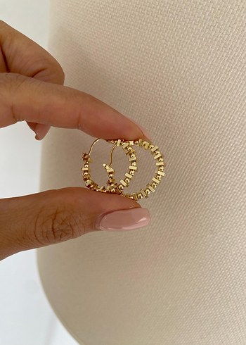 Zinci Detaylı Mini Altın Halka Küpeler Fiyatları değişiyor - Görsel 20