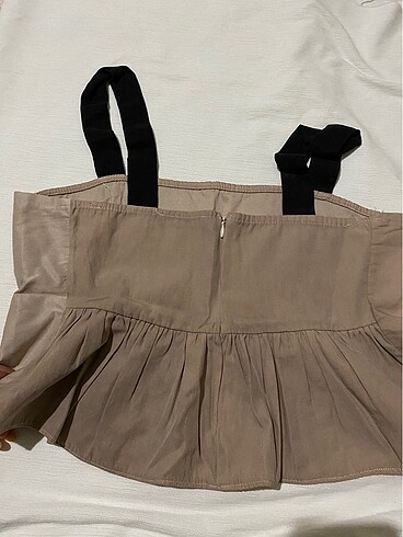Trendyol & Milla crop askılı bluz