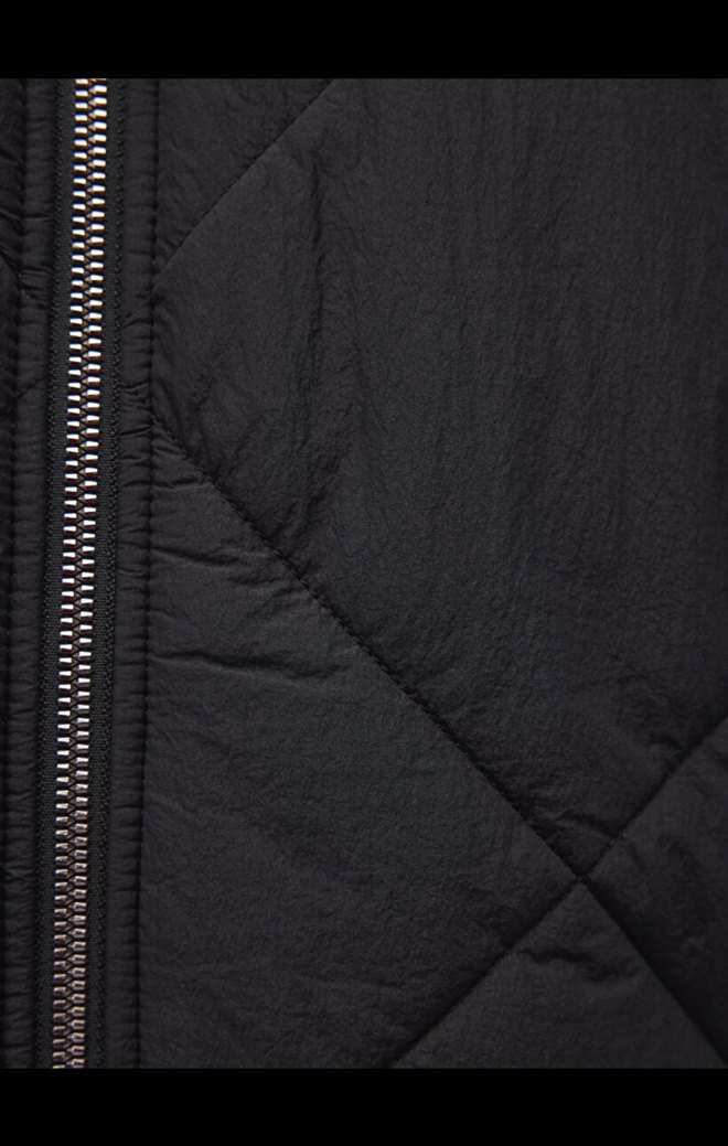 Siyah bomber ceket - Görsel 4