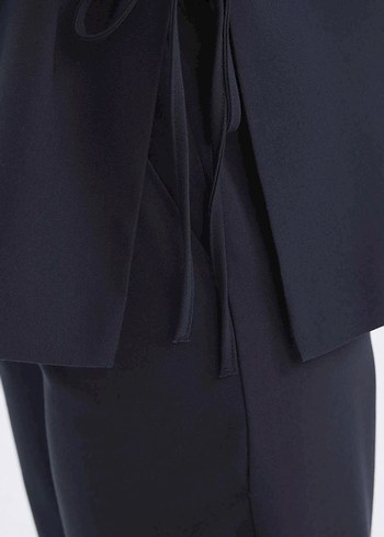 Yanları bağlamalı yelek - Görsel 3