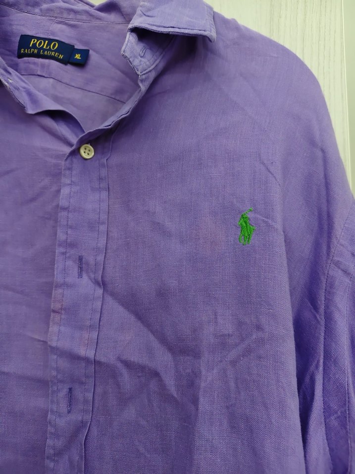 Ralph Lauren Erkek Mor Denim Gömlek - Görsel 2