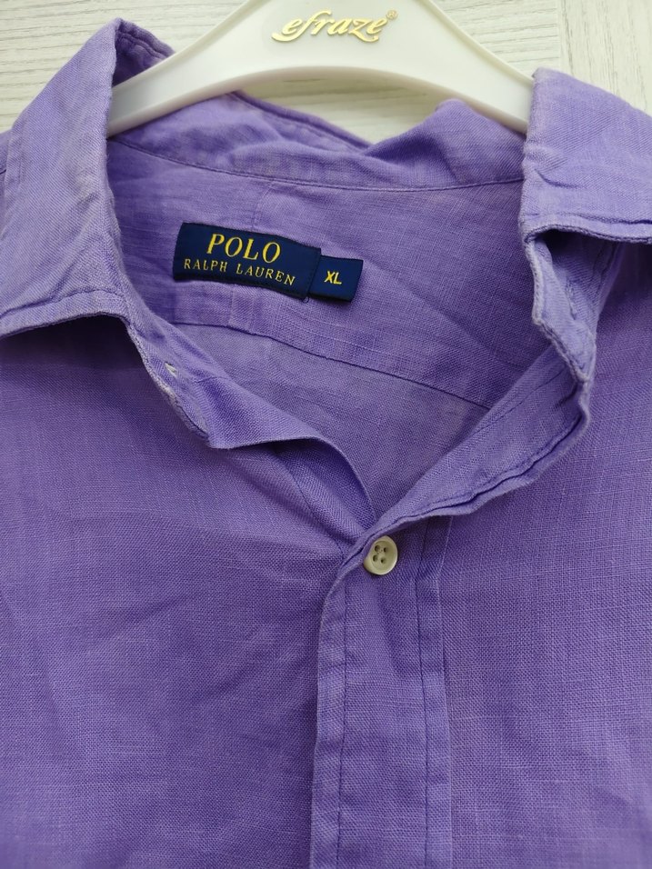 Ralph Lauren Erkek Mor Denim Gömlek - Görsel 3