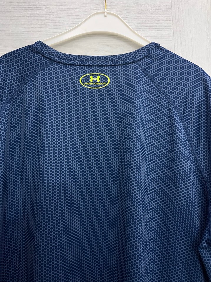 Erkek Koyu Lacivert Kısa Kollu Spor Tişört - Görsel 4