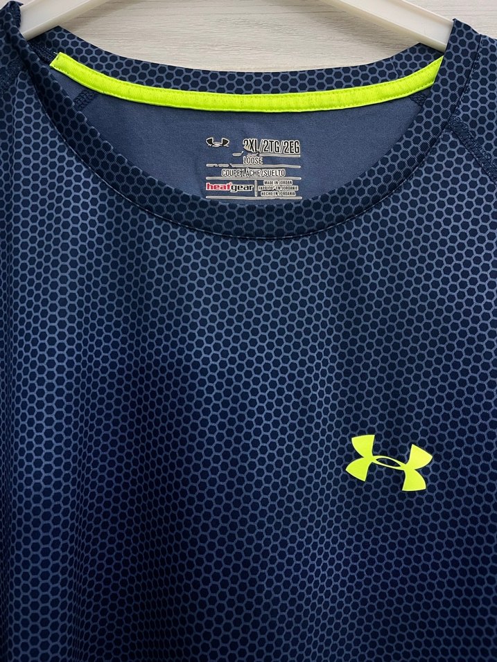 Erkek Koyu Lacivert Kısa Kollu Spor Tişört - Görsel 3