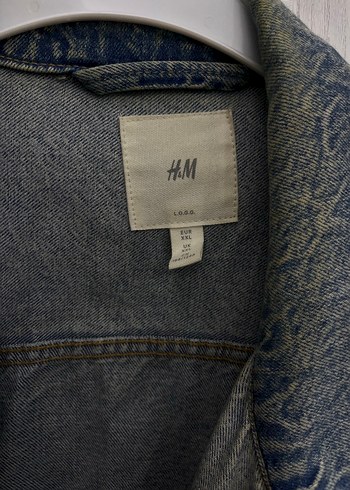 Erkek Gri Denim Ceket, Regular Fit, Uzun Kollu - Görsel 4