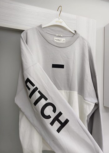 Gri Renkli Erkek Oversize Sweatshirt - Görsel 2