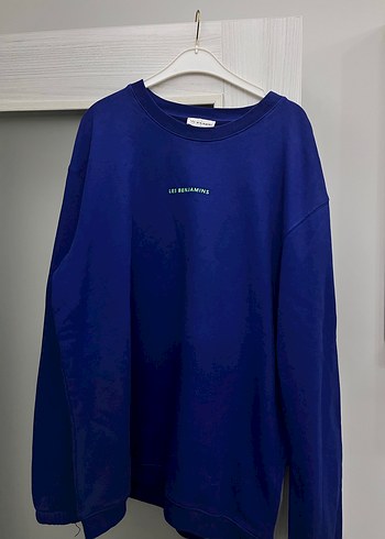 Lacivert Erkek Basic Sweatshirt - Görsel 2