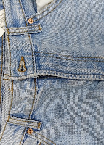 Düz Kesim Midi Boy Kadın Kot Pantolon - Görsel 2