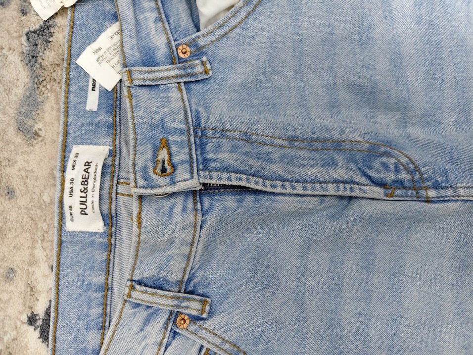 Düz Kesim Midi Boy Kadın Kot Pantolon - Görsel 2