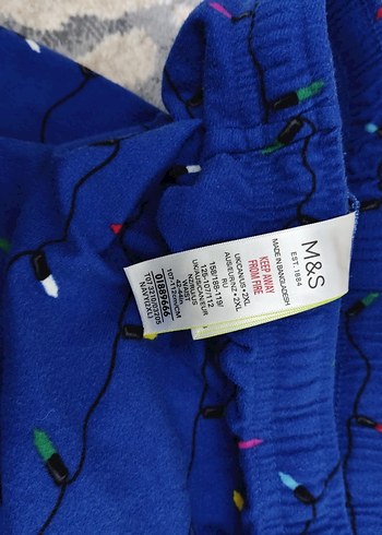 M&S Mavi Renkli Erkek Eşofman - Görsel 3