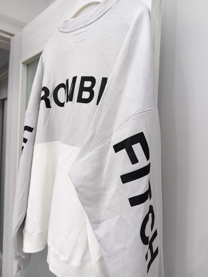 Gri Erkek Bisiklet Yaka Sweatshirt - Görsel 4