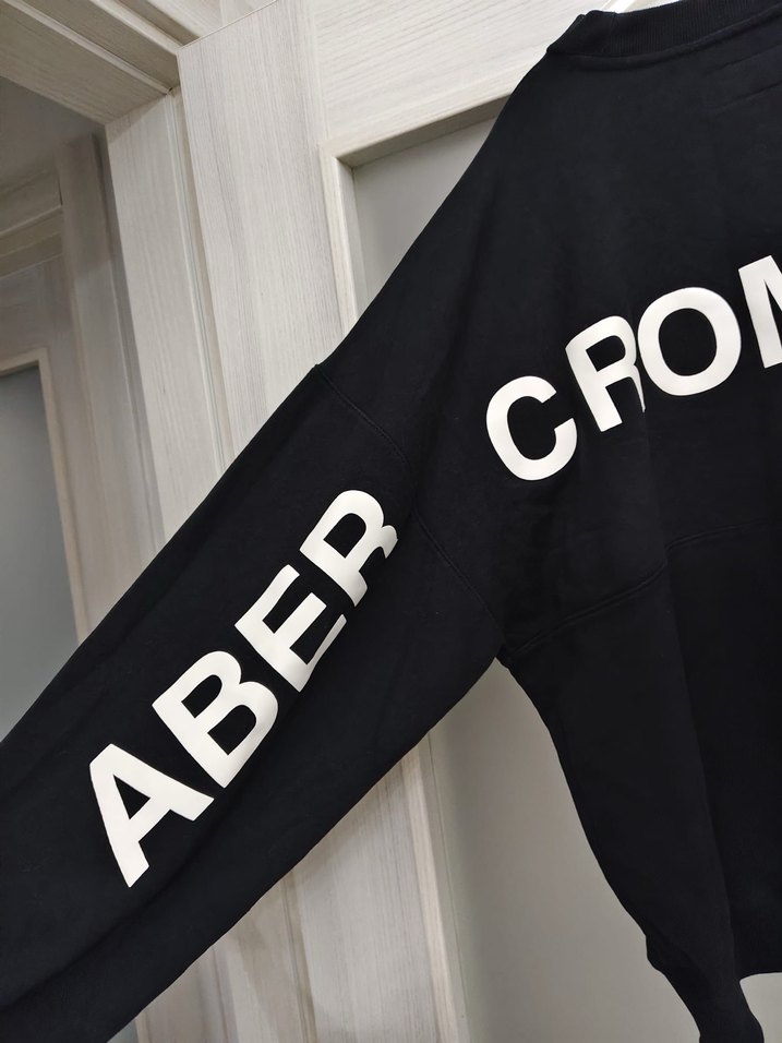 Siyah Oversize Kadın Sweatshirt - Görsel 3