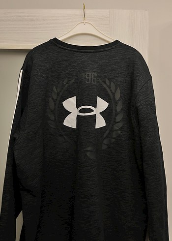 Under Armour Gri Uzun Kollu Erkek Sweatshirt - Görsel 5