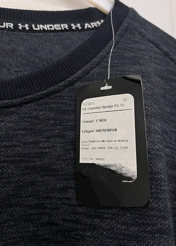 Under Armour Gri Uzun Kollu Erkek Sweatshirt - Görsel 4