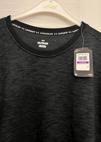 Under Armour Gri Uzun Kollu Erkek Sweatshirt - Görsel 3