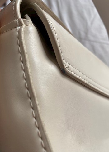 Krem Rengi Çanta - Görsel 4