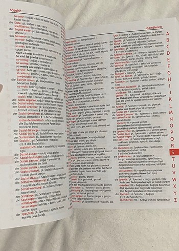 DaF Sözlük Almanca-Türkçe Türkçe-Almanca - Görsel 3