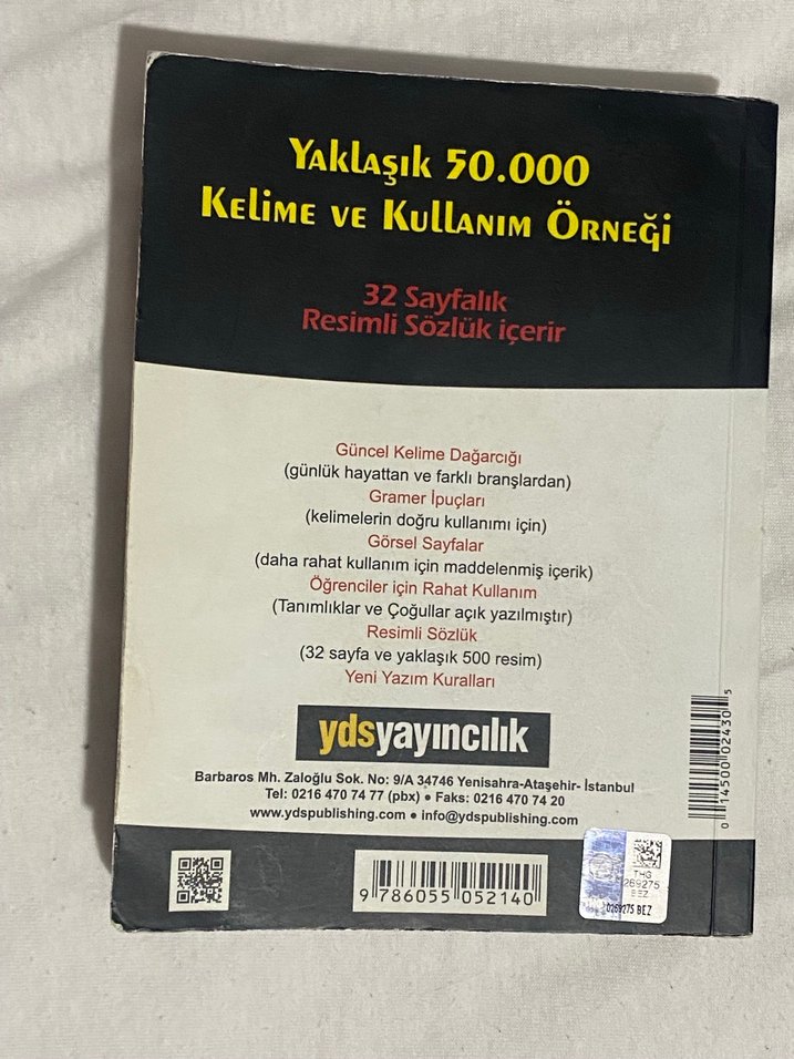 DaF Sözlük Almanca-Türkçe Türkçe-Almanca - Görsel 2