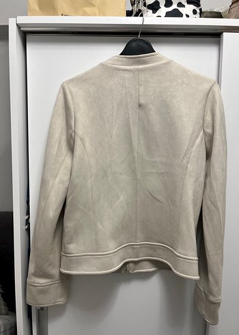 Zara Süet Ekru Trençkot