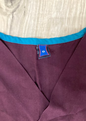 Kadın Mor Kemerli Rahat Tulum - Görsel 3