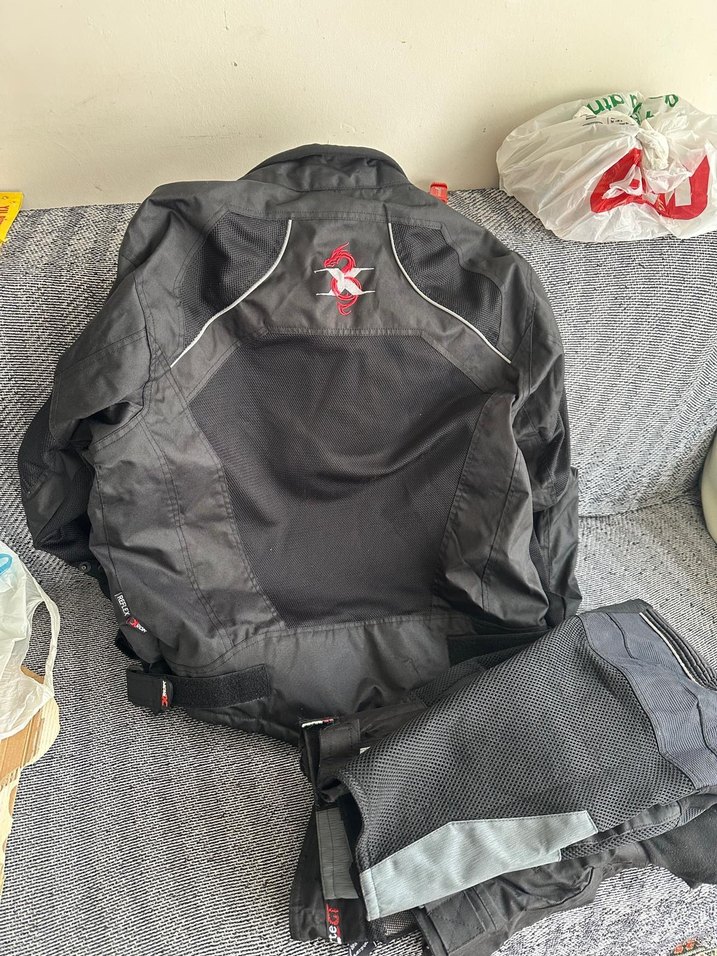 MOTOR ELBİSESİ Biker Mont ve Pantolon Takımı - Görsel 4