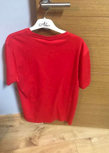 Erkek Kırmızı Champion Baskılı Tişört - Görsel 4