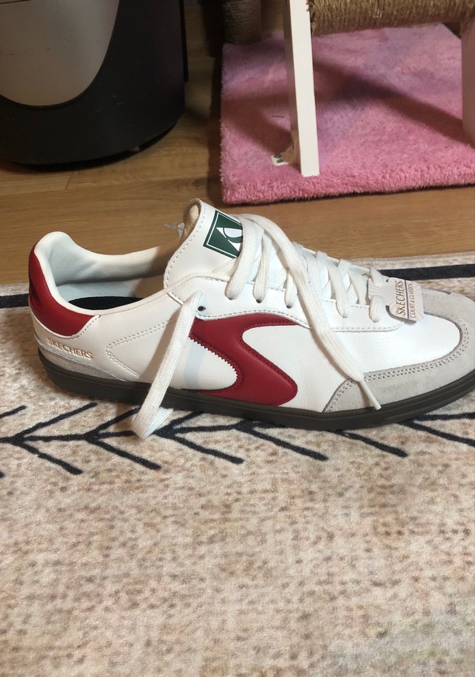 Skechers Erkek Kırmızı-Beyaz Ayakkabı Sıfır Etiketli Faturalı - Görsel 2